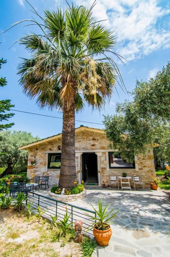فيلا Kastro Stone House سكالا بوتامياس المظهر الخارجي الصورة