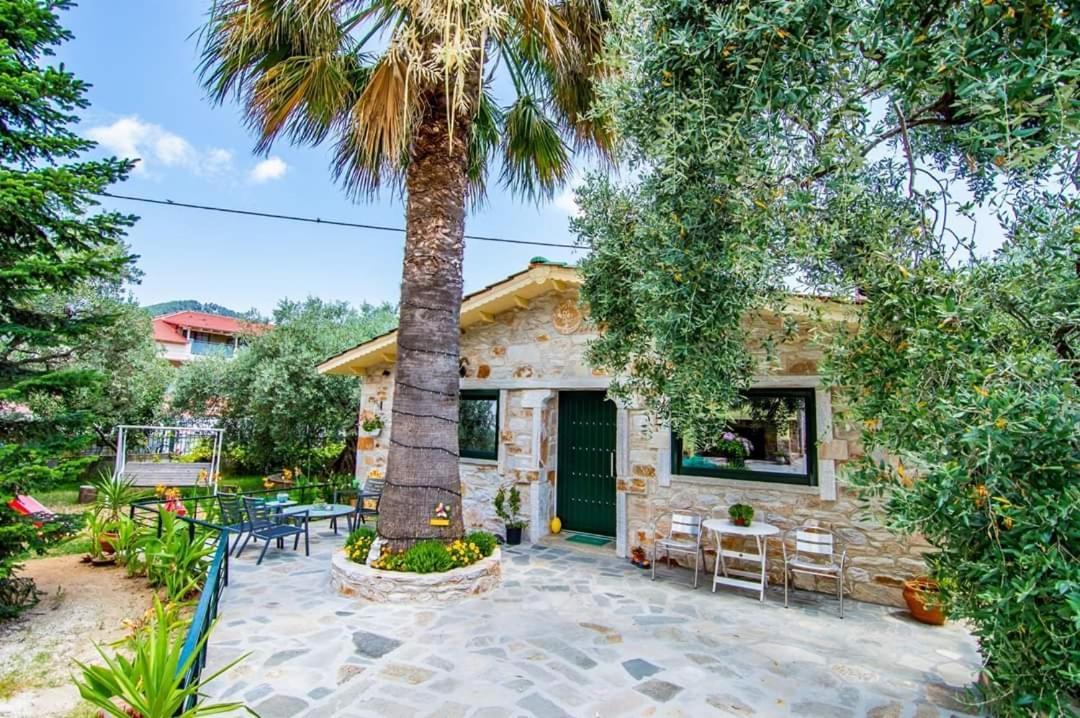 فيلا Kastro Stone House سكالا بوتامياس المظهر الخارجي الصورة