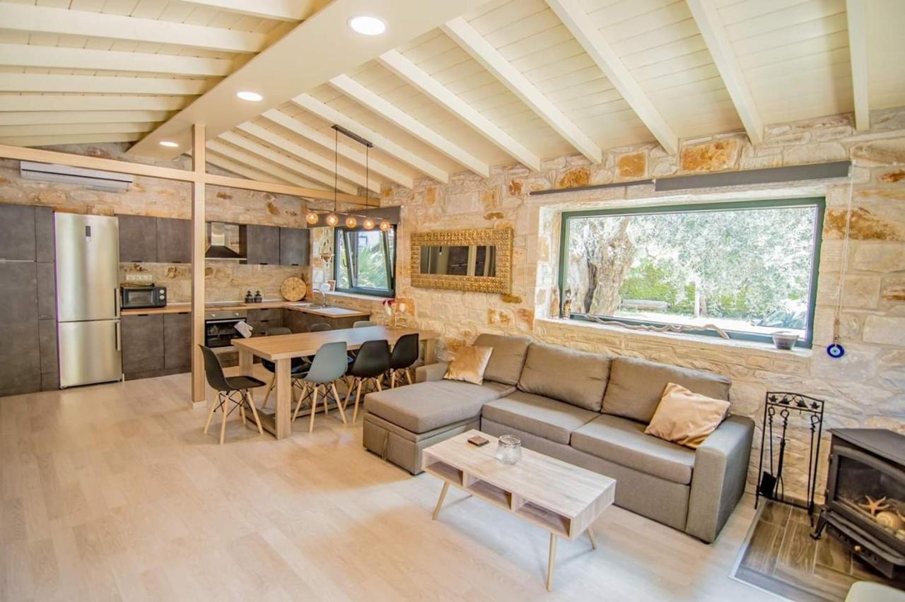 فيلا Kastro Stone House سكالا بوتامياس المظهر الخارجي الصورة