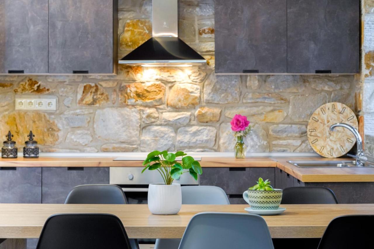 فيلا Kastro Stone House سكالا بوتامياس المظهر الخارجي الصورة