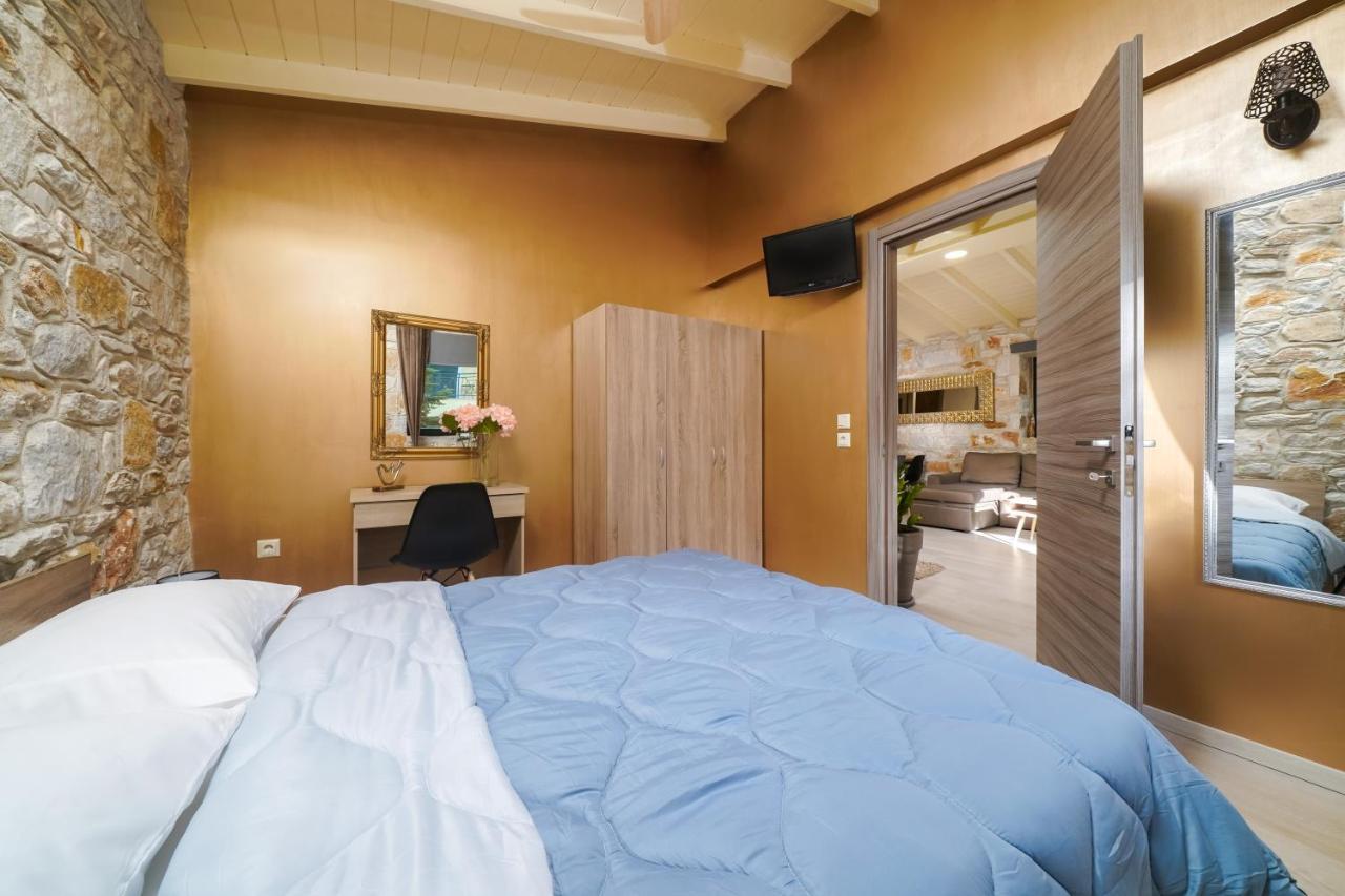 فيلا Kastro Stone House سكالا بوتامياس المظهر الخارجي الصورة