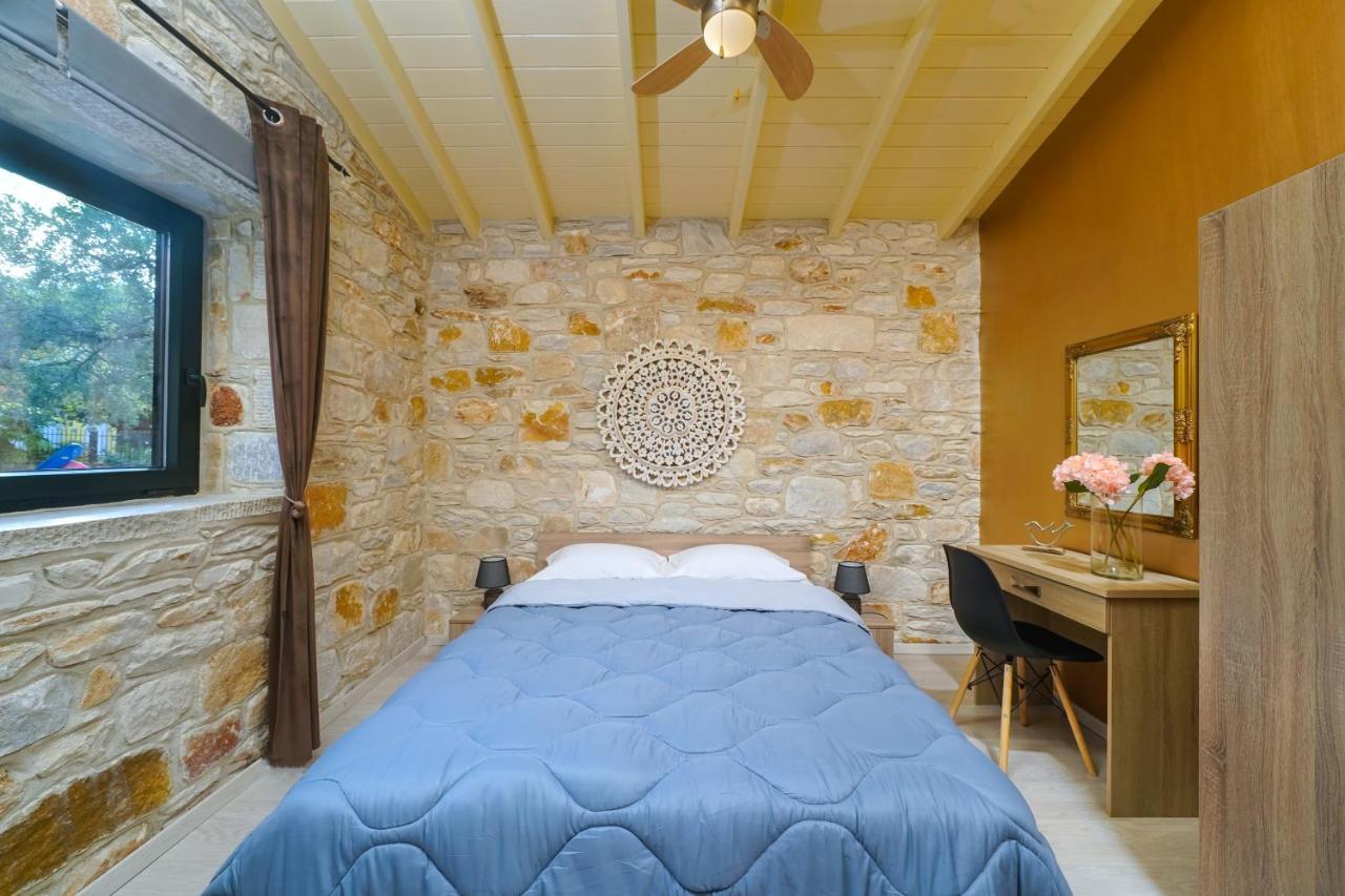 فيلا Kastro Stone House سكالا بوتامياس المظهر الخارجي الصورة