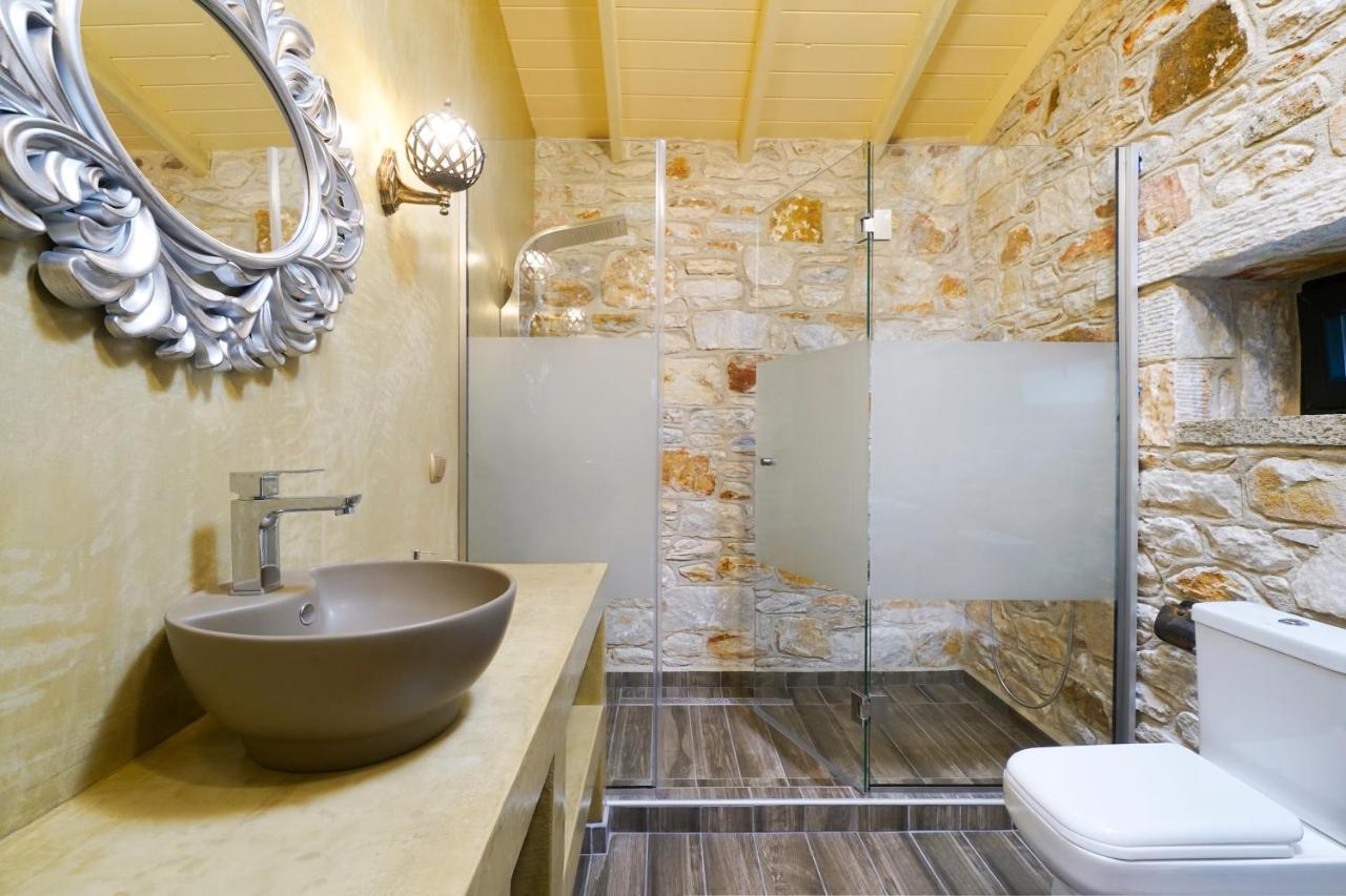 فيلا Kastro Stone House سكالا بوتامياس المظهر الخارجي الصورة